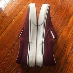 Maroon Vans